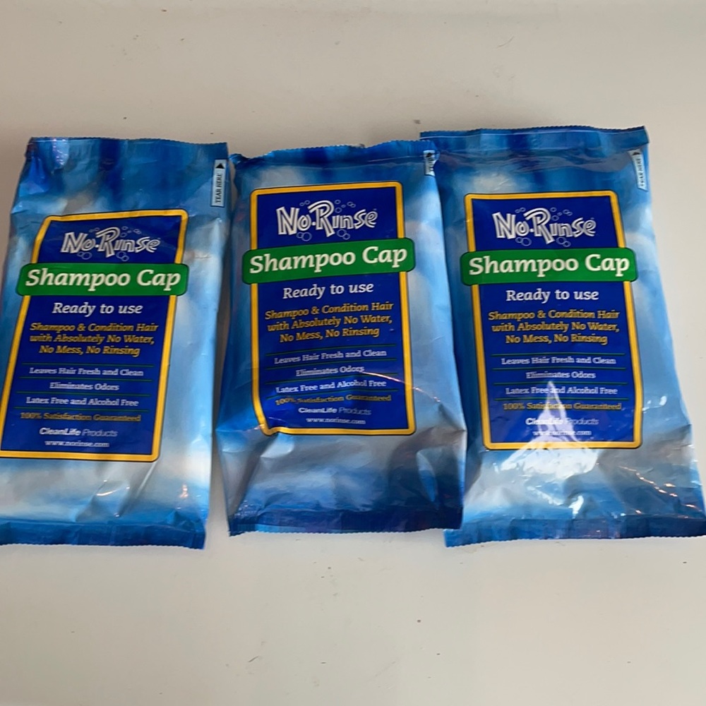 No rinse shampoo Ready to use shampoo & conditioner hair w/o water no mess